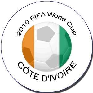 Côte dIvoire Flag World Cup South Africa 2010 FIFA Button Pin Badge 