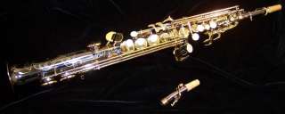   SS3286BQ Intermediate Black Soprano Sax Based on Yanagsiawa Designs