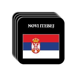  Serbia   NOVI ITEBEJ Set of 4 Mini Mousepad Coasters 