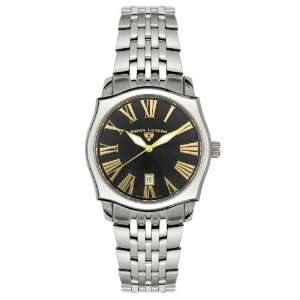  Womens Stainless Steel Black Dial: Electronics