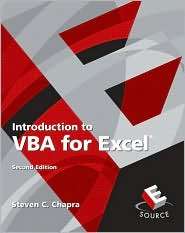   for Excel, (013239667X), Steven C. Chapra, Textbooks   
