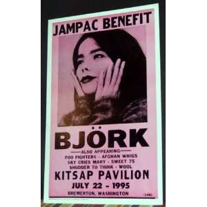  Jampac Benefit Featuring Bjork, Foo Fighters, Washington 