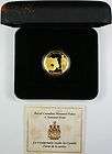 1993 Canada $200 Dollar Proof Gold Coin, Royal Mounted Police, In Box 