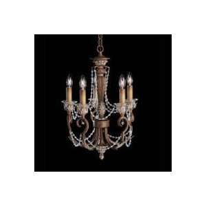   Seine Crackle Mini Chandelier 5Lt   2213/2213