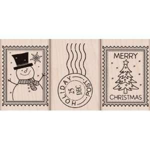 Hero Arts   Woodblock   Christmas   Wood Mounted Stamps   Christmas 