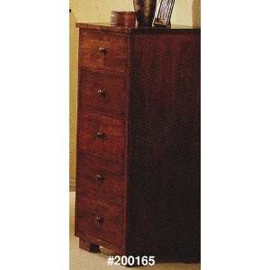   Collection Tobacco Finish Solid Wood Chest / Dresser