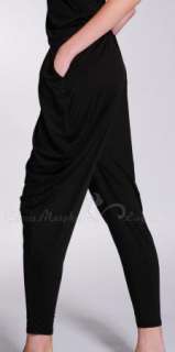 New Women Fashion Hit Hip Hop Sport Casual Long Pants Black XW103 
