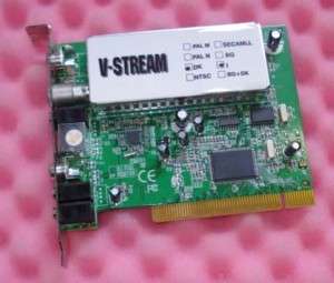 Stream DK I 713XTV TV PCI Tuner Card VS TV7134RF  