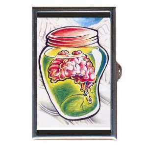  Brain in Jar Sick Funny Gross Coin, Mint or Pill Box: Made 