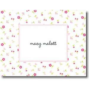  Boatman Geller Folded Note Personalized Stationery   Tiny 