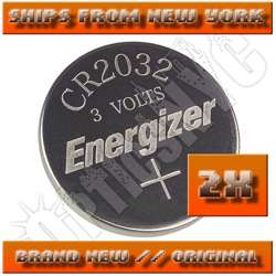 TWO Energizer Battery ECR2032 2032 CR2032 Lithium 3 VOLT Battery 