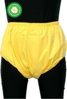 2034 INCONTINENCE BREATHABLE PUL ADULT DIAPER Yellow  