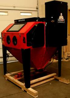 BB 3000XLD BVD MEDIA ABRASIVE SAND BLAST BLASTING CABINET  