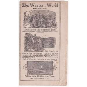 Western World Publishing Company of Chicago IL. for The Western World 