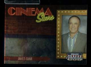 JH) 2009 Donruss Americana JAMES CAAN Cinema Stars 1000  