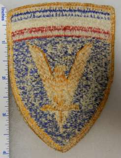 ORIGINAL WW2 VINTAGE 3rd Design US ARMY EUROPEAN THEATER ETO HQ 