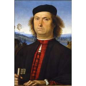  Portrait of Francesco delle Opere, by Pietro Perugino   24 