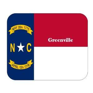  US State Flag   Greenville, North Carolina (NC) Mouse Pad 