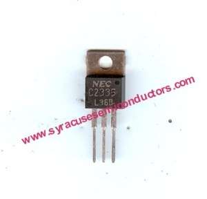 C2335 / 2SC2335 / Genuine Hard to Find NEC Transistor  