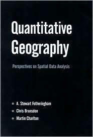 Quantitative Geography Perspectives on Spatial Data Analysis 