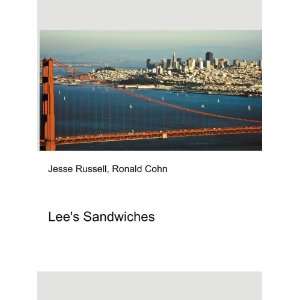  Lees Sandwiches Ronald Cohn Jesse Russell Books