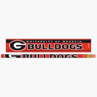    NCAA Georgia Bulldogs Pencil 6 Pack *SALE*: Sports & Outdoors