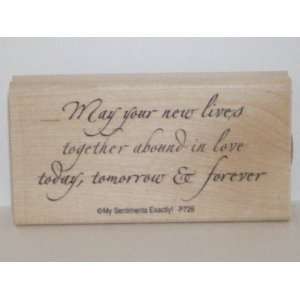  Abound in Love Rubber Stamp: Arts, Crafts & Sewing