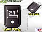 For Glock .45 ACP Mag Magazine Floor Base Plate Model 21