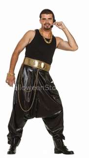   . One Size Fits adults up to 250 lbs. Great 80s Costume Pants