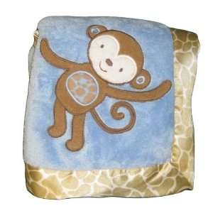  Bananafish Mosaic Jungle Plush Blanket: Baby