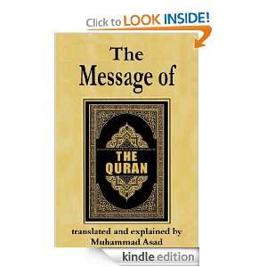 The Message of The Quran Muhammad Asad  Kindle Store