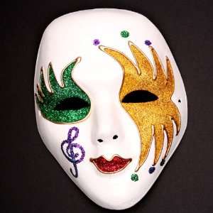  Paper Mache Glitter Mardi Gras Mask: Everything Else