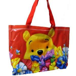  Winnie the Pooh Beach Tote Bag Red Large Baby