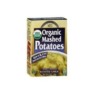 Edward & Sons Mashed Potatoes, Organic, Roasted Garlic, 3.5 oz, (pack 