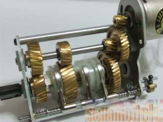 Reference photo: Helical gears installed in Tamiya Tractor Truck 