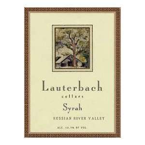  Lauterbach Syrah 2003 750ML Grocery & Gourmet Food