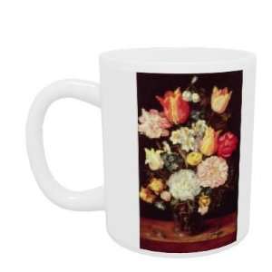 Flower Piece by Pieter the Younger Brueghel   Mug   Standard Size 