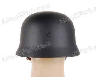 Airsoft WWII German Army SWAT M35 Steel Helmet   Black  