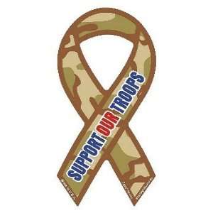  Support Our Troops Camouflage Large Static Decals 3 x 6 