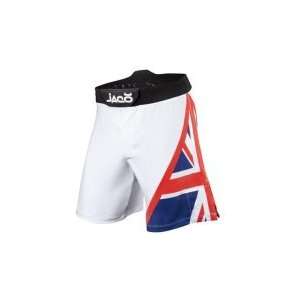  MMA Fight Shorts by Jaco   White 