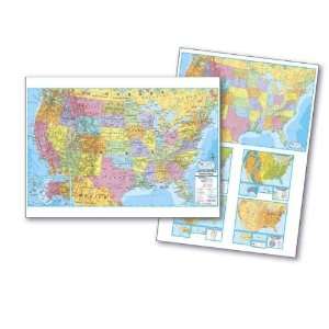  Universal Map 29403 US Advanced Political Deskmap Set 