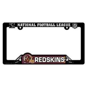 Washington Redskins Nfl Plastic License Plate Frame 