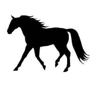 Gaited Horse Window Sticker Decal: Sports & Outdoors