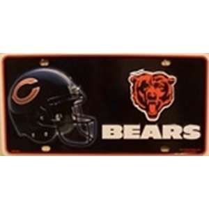 Chicago Bears NFL Football License Plate Plates Tags Tag auto vehicle 
