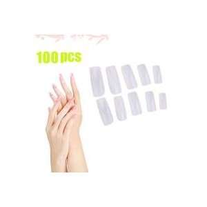  100pcs Acrylic Style False Nails: Health & Personal Care