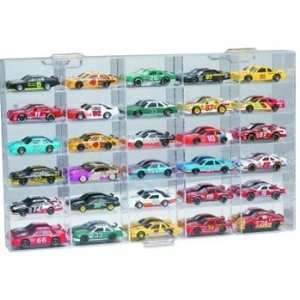  Acrylic Display Case Holds 30   1/64th Cars Sports 