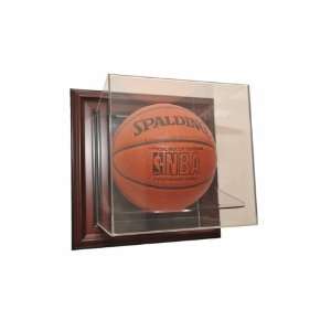   Case Up Display, Mahogany   Acrylic Basketball Display Cases: Sports