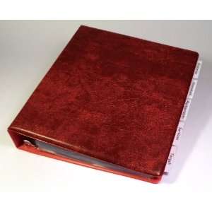 Coupon Saver Starter Bundle, Red Binder with 20 Pages & Dividers plus 