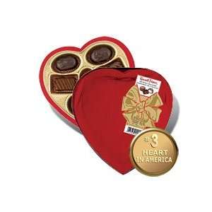 Russell Stover Assorted Chocolates Valentine Heart 4.75 Oz:  