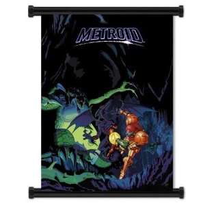  Super Metroid Game Fabric Wall Scroll Poster (16x21 